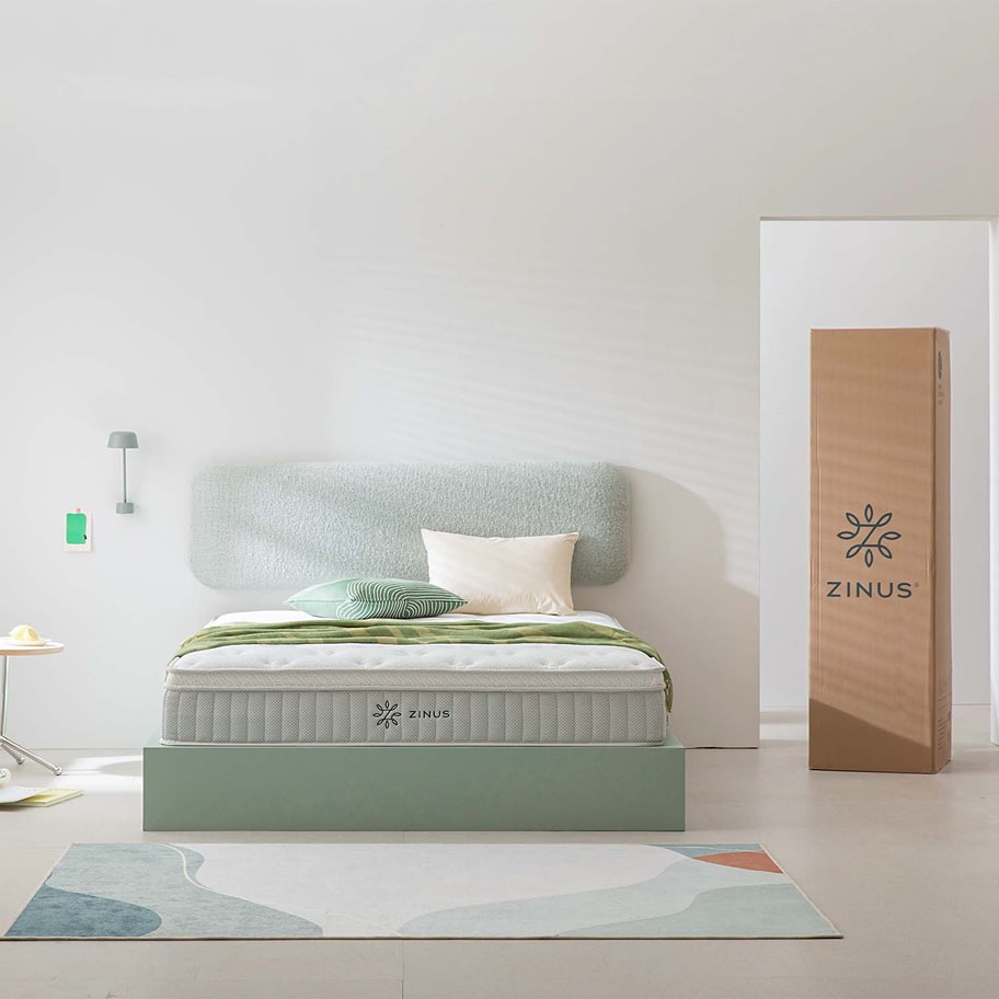 ZINUS Green Tea Luxe S (グリーンティーラックス S)ポケットコイル 
